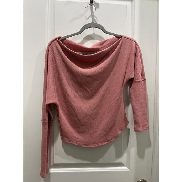 NWT Free People We The Free Fuji Thermal Top in Rose Sz XS - Picture 2 of 11